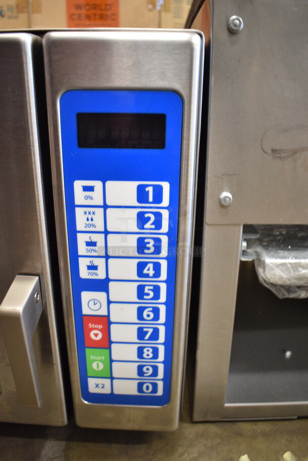 BRAND NEW SCRATCH AND DENT! 2023 Solwave SWA21T Ameri-Series Medium-Duty Stainless Steel Commercial Microwave with Push Button Controls. 208/240 Volts, 1 Phase. - Image 4 of 5