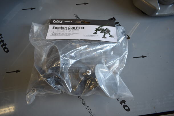 BRAND NEW SCRATCH AND DENT! Garde Metal Commercial Countertop Heavy-Duty 6-Wedge Potato / Fry Cutter with Suction Cup Feet - Image 6 of 9