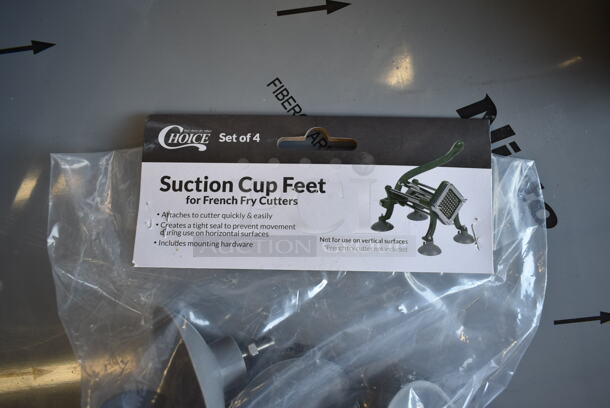 BRAND NEW SCRATCH AND DENT! Garde Metal Commercial Countertop Heavy-Duty 6-Wedge Potato / Fry Cutter with Suction Cup Feet - Image 7 of 9