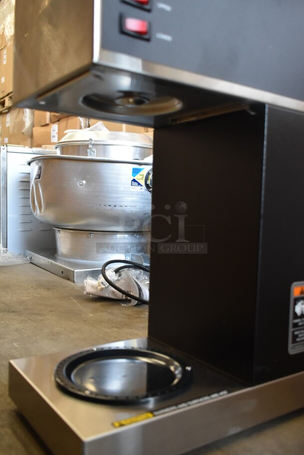 BRAND NEW SCRATCH AND DENT! 2024 Bunn VPR Stainless Steel Commercial Countertop Coffee Machine. Does Not Have Brew Basket or Pots. 120 Volts, 1 Phase.  - Image 5 of 7