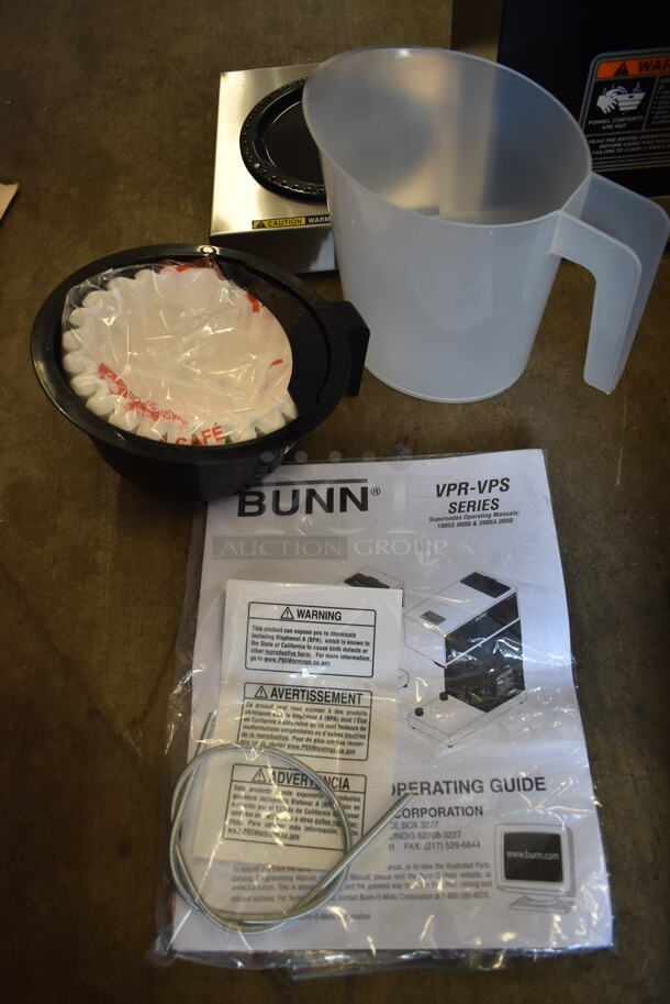 BRAND NEW SCRATCH AND DENT! 2024 Bunn VPR Stainless Steel Commercial Countertop Coffee Machine. Does Not Have Brew Basket or Pots. 120 Volts, 1 Phase.  - Image 6 of 7