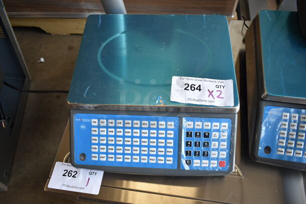 2 BRAND NEW SCRATCH AND DENT! AvaWeigh 334PCS40T  40 lb. Digital Price Computing Scale with Tower. 2 Times Your Bid! Tested and Working! - Image 6 of 10