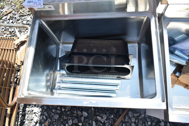 BRAND NEW SCRATCH AND DENT! Regency 600IB1824 18" x 24" Underbar Ice Bin - 77 lb. - Image 3 of 5
