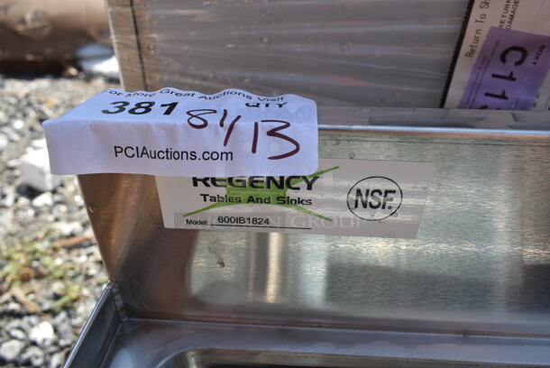 BRAND NEW SCRATCH AND DENT! Regency 600IB1824 18" x 24" Underbar Ice Bin - 77 lb. - Image 5 of 5