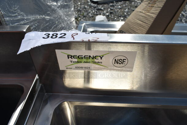 BRAND NEW SCRATCH AND DENT! Regency 600IB1824 18" x 24" Underbar Ice Bin - 77 lb. - Image 5 of 5