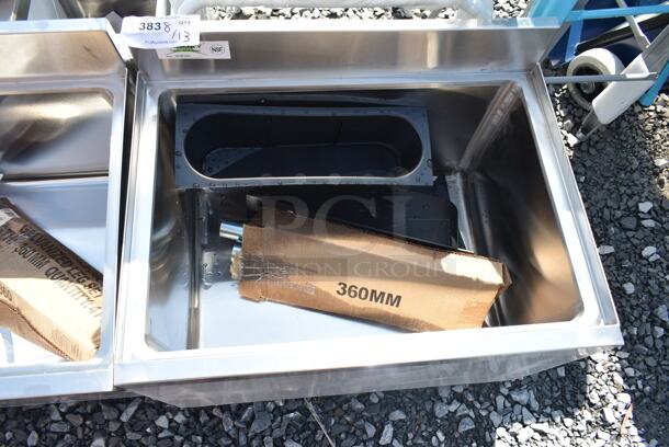 BRAND NEW SCRATCH AND DENT! Regency 600IB1824 18" x 24" Underbar Ice Bin - 77 lb. - Image 3 of 6