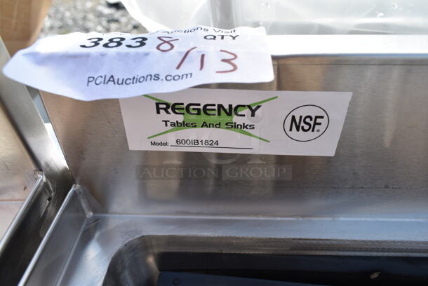 BRAND NEW SCRATCH AND DENT! Regency 600IB1824 18" x 24" Underbar Ice Bin - 77 lb. - Image 6 of 6