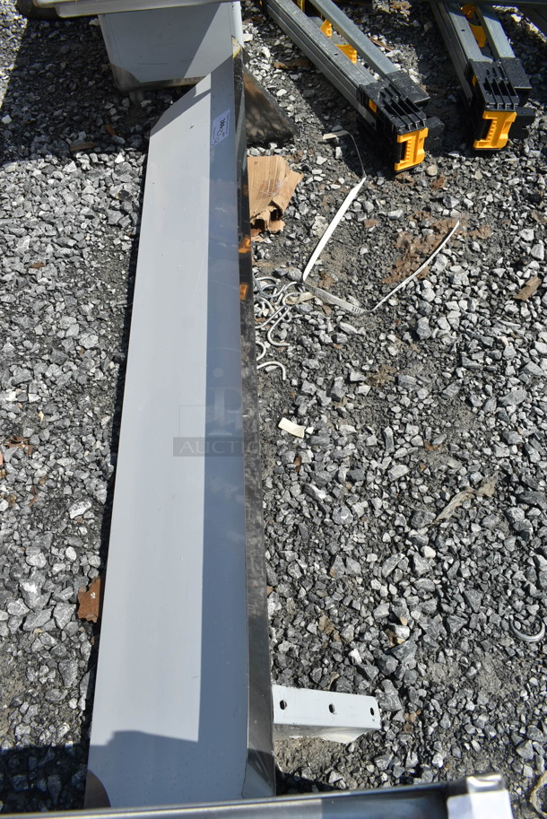 BRAND NEW SCRATCH AND DENT! Metal Wall Mount Shelf. - Image 3 of 5