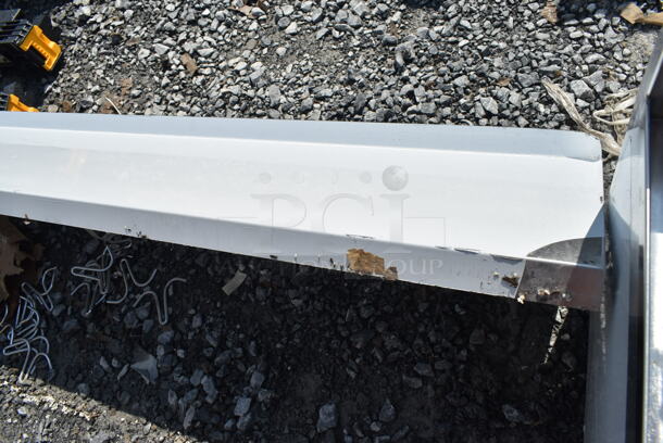 BRAND NEW SCRATCH AND DENT! Metal Wall Mount Shelf. - Image 4 of 5