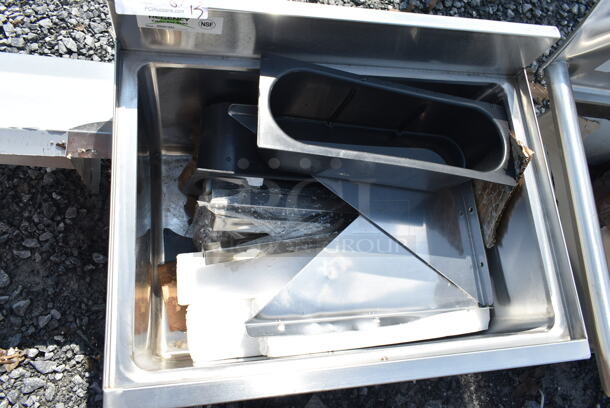 BRAND NEW SCRATCH AND DENT! Regency 600IB1824 18" x 24" Underbar Ice Bin - 77 lb. - Image 4 of 6