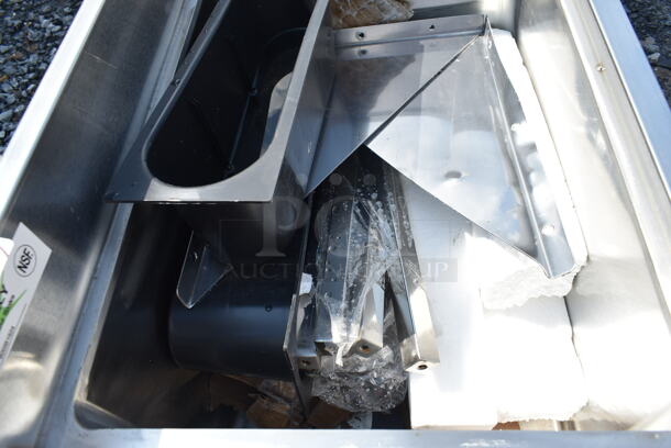 BRAND NEW SCRATCH AND DENT! Regency 600IB1824 18" x 24" Underbar Ice Bin - 77 lb. - Image 5 of 6