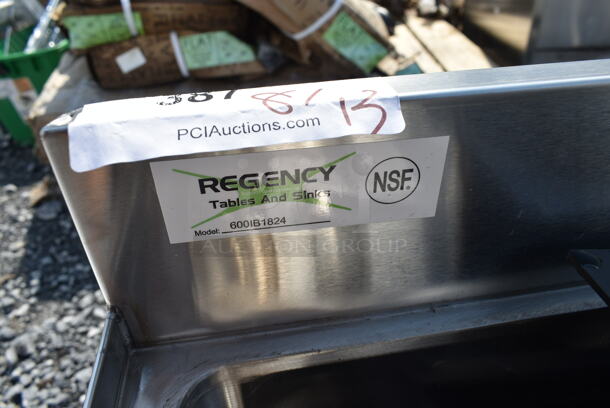 BRAND NEW SCRATCH AND DENT! Regency 600IB1824 18" x 24" Underbar Ice Bin - 77 lb. - Image 6 of 6