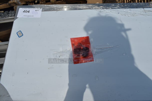 BRAND NEW SCRATCH AND DENT! Regency 600WCH1524 24" Stainless Steel Wall Cabinet with Hinged Doors - Image 4 of 5