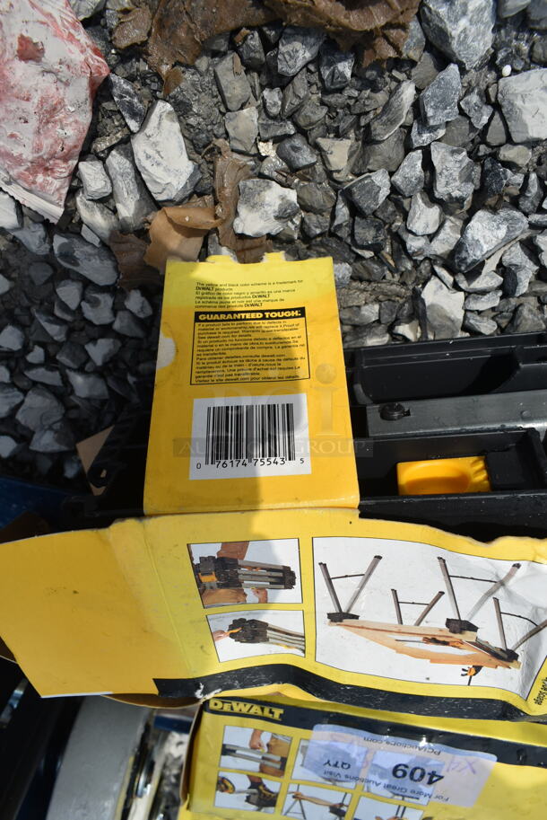 4 BRAND NEW SCRATCH AND DENT! DeWalt DWST11155 Metal Collapsible Sawhorses. 4 Times Your Bid! - Image 5 of 7