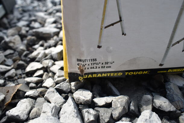4 BRAND NEW SCRATCH AND DENT! DeWalt DWST11155 Metal Collapsible Sawhorses. 4 Times Your Bid! - Image 7 of 7