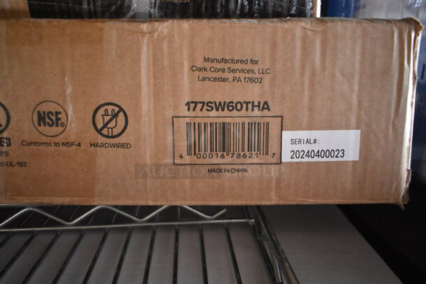 2 BRAND NEW SCRATCH AND DENT! Items; Avantco 177SW60THA 60" Strip Warmer with Toggle Control and Avantco 177SW60TCPA 60" Strip Warmer with Toggle Control. 120 Volts, 1 Phase. 2 Times Your Bid!  - Image 5 of 5