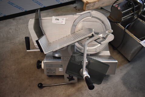 Bizerba SE12DUS Stainless Steel Commercial Countertop Meat Slicer. 120 Volts, 1 Phase. Tested and Working!