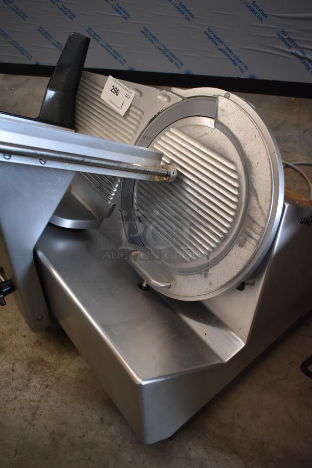 Bizerba SE12DUS Stainless Steel Commercial Countertop Meat Slicer. 120 Volts, 1 Phase. Tested and Working! - Image 5 of 8