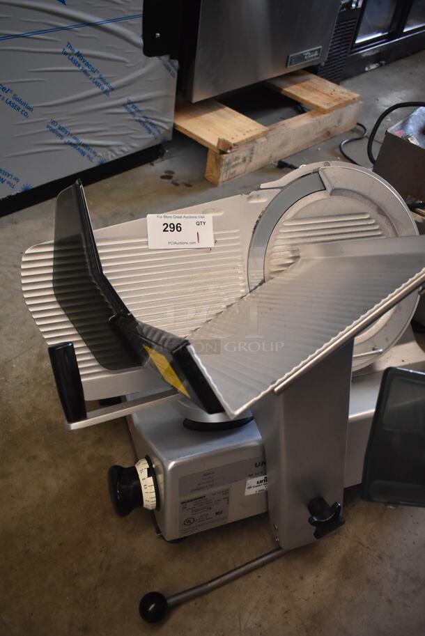 Bizerba SE12DUS Stainless Steel Commercial Countertop Meat Slicer. 120 Volts, 1 Phase. Tested and Working! - Image 8 of 8