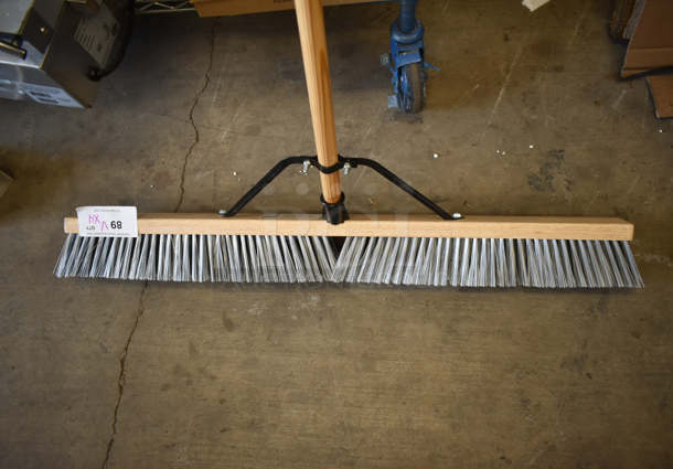BRAND NEW SCRATCH AND DENT! 
 Rubbermaid 36" Push Broom - Image 2 of 4