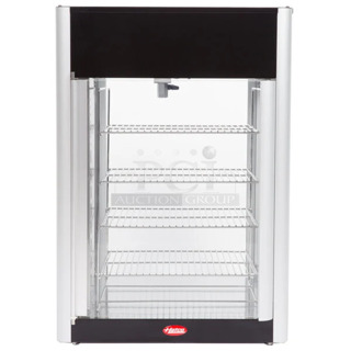 BRAND NEW SCRATCH AND DENT! Hatco FDWD-2X Flav-R-Fresh Two Door Heated Display Cabinet with Humidity Control and Multi-Purpose Rack. 120 Volts, 1 Phase. Tested and Working!