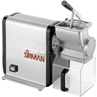 BRAND NEW SCRATCH AND DENT! Sirman GF Dakota 20021608WNA Electric Hard Cheese Grater. 120 Volts, 1 Phase. Tested and Working!