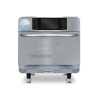 BRAND NEW SCRATCH AND DENT! 2022 Turbochef Encore 2 Stainless Steel Commercial Countertop Electric Powered Rapid Cook Oven. 208/240 Volts, 1 Phase. 