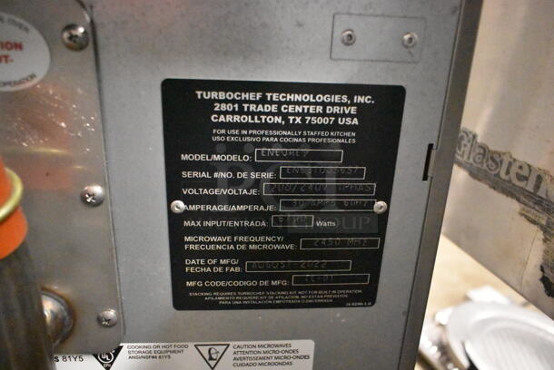 BRAND NEW SCRATCH AND DENT! 2022 Turbochef Encore 2 Stainless Steel Commercial Countertop Electric Powered Rapid Cook Oven. 208/240 Volts, 1 Phase.  - Image 10 of 10