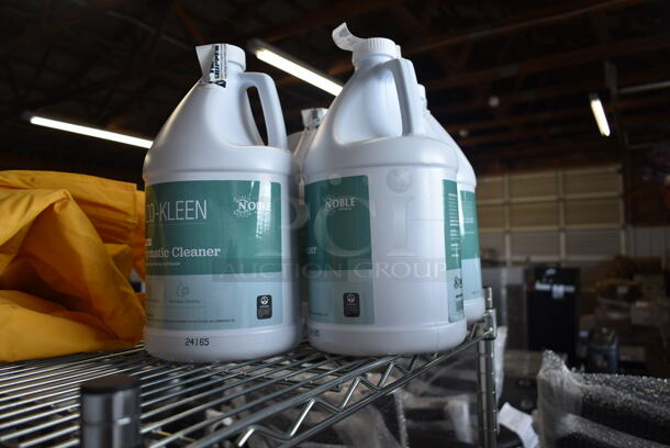 6 BRAND NEW SCRATCH AND DENT! Items Including 4 Noble 999ENZCLNR1G Enzo Kleen Enzymatic Cleaner Jugs and 2 Lavex 274TCCADDY Nylon Caddy Bag for Large Round and Square Trash Cans. 6 Times Your Bid!  - Image 4 of 8