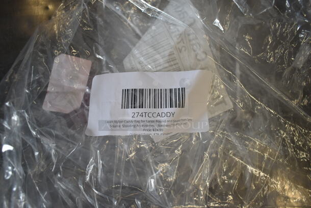 6 BRAND NEW SCRATCH AND DENT! Items Including 4 Noble 999ENZCLNR1G Enzo Kleen Enzymatic Cleaner Jugs and 2 Lavex 274TCCADDY Nylon Caddy Bag for Large Round and Square Trash Cans. 6 Times Your Bid!  - Image 7 of 8