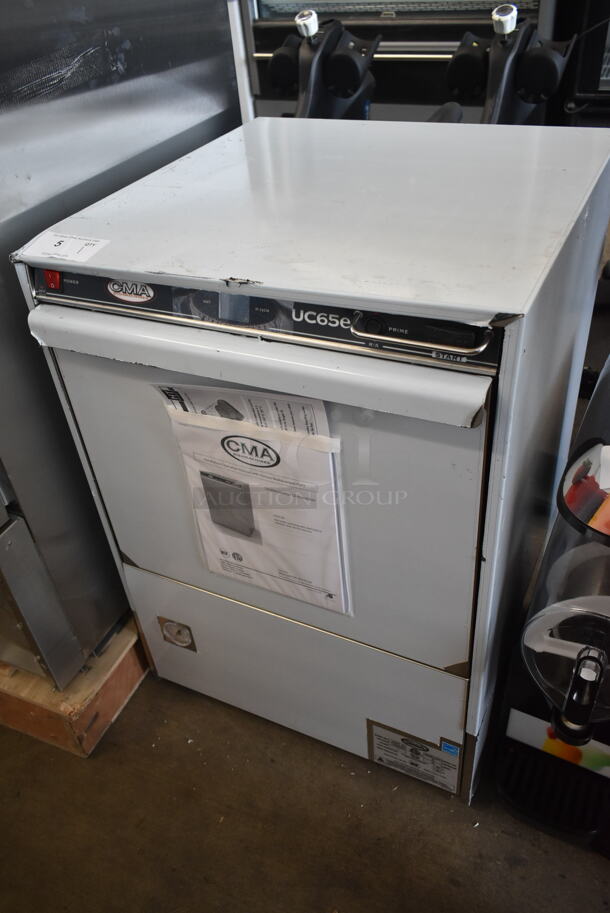 BRAND NEW SCRATCH AND DENT! 2024 CMA UC65e ENERGY STAR Stainless Steel Commercial Hi Temp  High Temperature Undercounter Dishwasher. 115/208-230 Volts, 1 Phase.  - Image 3 of 9