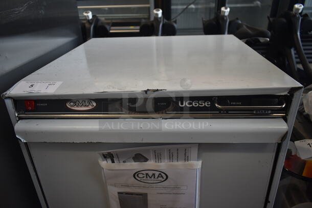 BRAND NEW SCRATCH AND DENT! 2024 CMA UC65e ENERGY STAR Stainless Steel Commercial Hi Temp  High Temperature Undercounter Dishwasher. 115/208-230 Volts, 1 Phase.  - Image 8 of 9