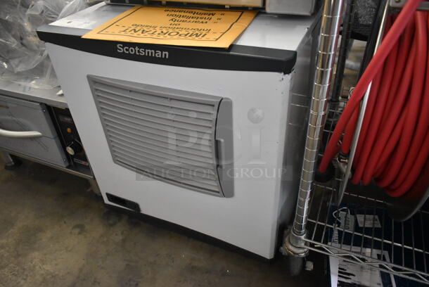 BRAND NEW SCRATCH AND DENT! 2024 Scotsman NS0422A-1B Stainless Steel Commercial Prodigy Plus Series 22" Nugget Ice Machine. 420 lb. 115 Volts, 1 Phase.  - Image 3 of 5