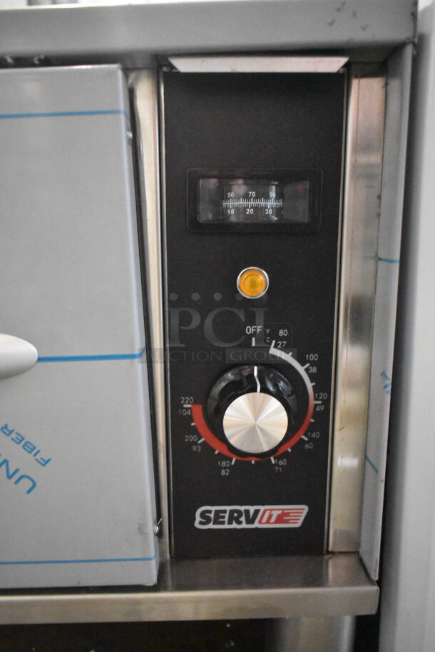 BRAND NEW SCRATCH AND DENT! 2024 ServIt 423WDNFS1 Stainless Steel Commercial Countertop Single Drawer Warming Drawer. 115 Volts, 1 Phase. Tested and Working! - Image 5 of 7