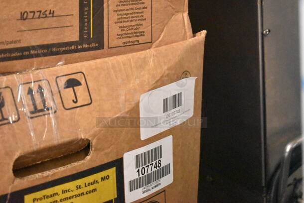 2 BRAND NEW SCRATCH AND DENT! Items Including 196107747 ProTeam GoFit 3 107747 3 Qt. Backpack Vacuum with 2-Piece Wand and Xover Multi-Surface Tool - 120V and 196107748 ProTeam GoFit 3 107748 3 Qt. Backpack Vacuum with Telescoping Wand and Xover Multi-Surface Tool - 120V. 2 Times Your Bid!  - Image 6 of 6