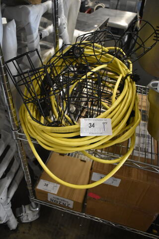 BRAND NEW SCRATCH AND DENT! E253217 LS-100 Job-Site String Lighting