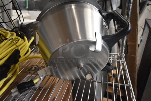 BRAND NEW SCRATCH AND DENT! Bunn 45845.0002 Stainless Steel Funnel Assembly With Black Handle - Image 4 of 6