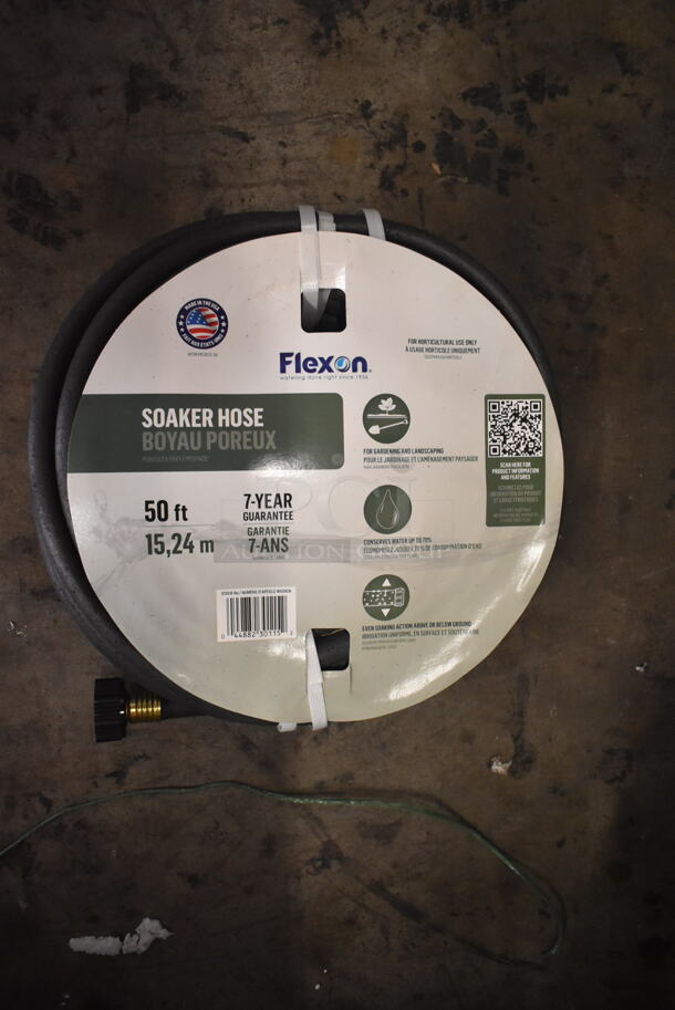 2 BRAND NEW SCRATCH AND DENT! Flexon WS50CN 50' Soaker Hose. 2 Times Your Bid! - Image 3 of 4