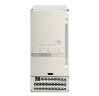 BRAND NEW SCRATCH AND DENT! Whynter UIM-502SS Built-In / Freestanding 15" Ice Maker Machine Stainless Steel 25lb. 115 Volt, 1 Phase. Tested and Working!