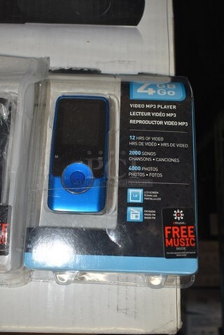 20 BRAND NEW! Various Coby Video MP3 Players Including 4GB. 20 Times Your Bid! 