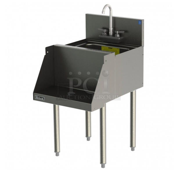 BRAND NEW IN BOX! Perlick TS12BLW Stainless Steel 12" Underbar Blender Station - Image 1 of 3