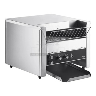 BRAND NEW SCRATCH AND DENT! Vollrath JT3BH Stainless Steel Commercial Countertop Conveyor Toaster Oven. 208 Volts, 1 Phase.