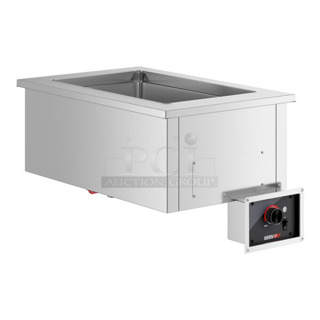 BRAND NEW SCRATCH AND DENT! ServIt 423SDW1H Stainless Steel One Pan Full Size Insulated Drop-In Hot Food Well. 208/240 Volts, 1 Phase. 