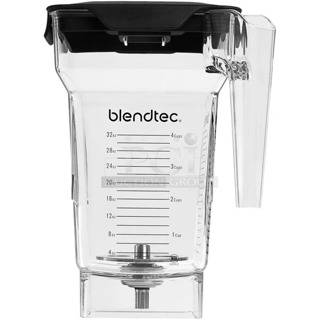 BRAND NEW SCRATCH AND DENT! Blendtec 8274061160 FourSide 40-611-60 75 oz. Clear Frothing Jar with Hard Lid