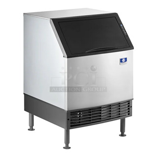 BRAND NEW SCRATCH AND DENT! 2022 Manitowoc UYF0140A-161B Stainless Steel Commercial Self Contained Undercounter Ice Machine. 115 Volts, 1 Phase.