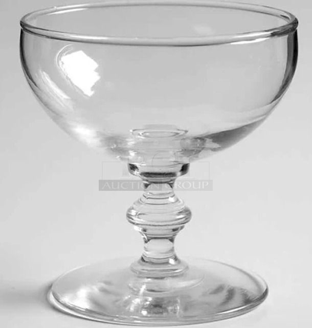 6 Boxes of 36 BRAND NEW! Libbey 8078 Georgian 4.5 oz Sherbet Glasses. 6 Times Your Bid! - Image 1 of 2