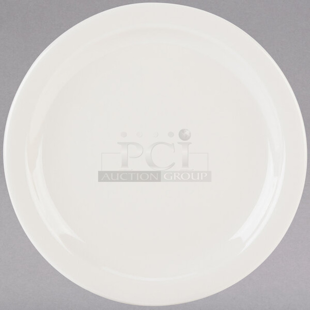 7 Boxes of 24 BRAND NEW! Tuxton TNR-008 9" Eggshell Plates. 7 Times Your Bid! - Image 1 of 2