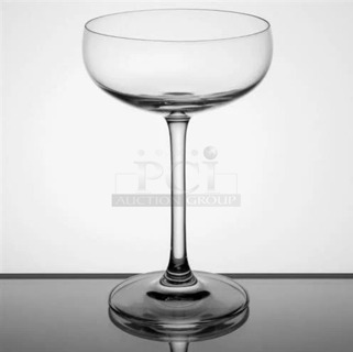 3 Boxes of 24 BRAND NEW! Stolzle 2730008T Fleur De Lis 8 Oz. Champagne Saucer Glass. 3 Times Your Bid! 