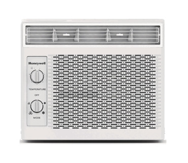 2 BRAND NEW IN BOX! Honeywell HAC5 5,000 BTU Window Air Conditioner, Adjustable Thermostat, 7 settings, Quiet, 150 sq ft Coverage. 2 Times Your Bid!