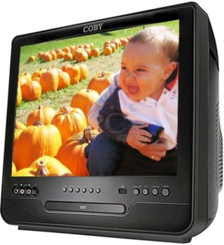 BRAND NEW IN BOX! Coby CTV-1390 Color 13" CRT Digital Television with Built-in Front Loading DVD Player